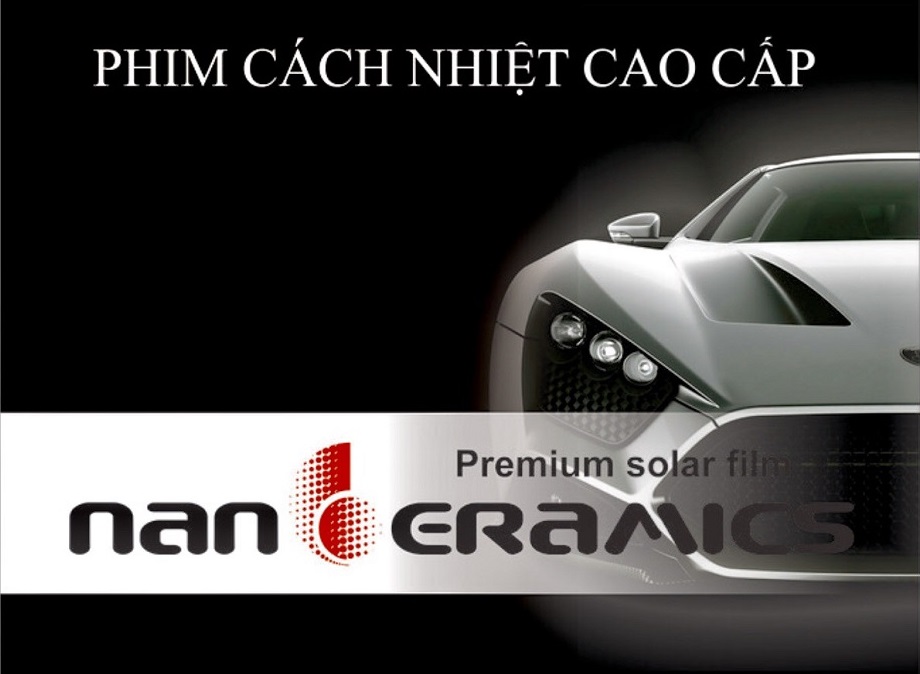 dán phim cách nhiệt cho xe Hyundai Santafe với gói phim Nano Ceramics